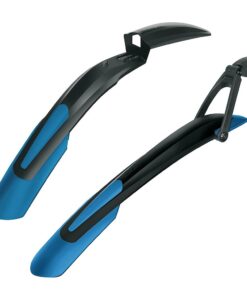 SKS Front And Rear Mudguard Shockblade And X-Blade Set In Blue 29 Inch