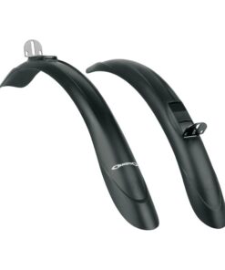 SKS Mudguard Set for Bicycles: Snap-On All Road BEAVERTAIL SET Black
