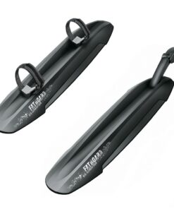 SKS Mudguard Set for Fat Bicycle Tyres Fatboard Set - Black