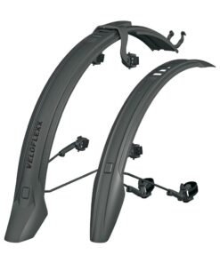 SKS Mudguard Set with Adjustable Angle Adapter Veloflexx 65, 26-27.5 INCH