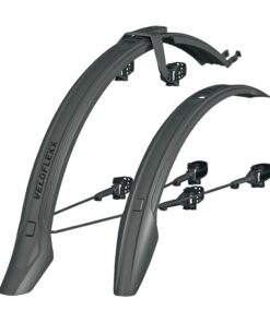 SKS Mudguard Set With Adjustable Angle Frame Adapter Veloflexx 55, 28 Inch