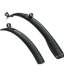 SKS XL Mudguard Set for Bicycles: Snap-On MTB BEAVERTAIL XL Set Black