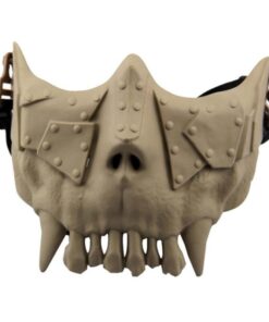 Skull Lower Half Mask - Tan