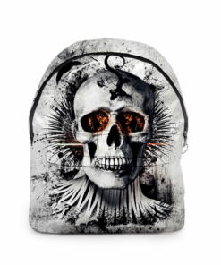 Skull Skeleton Backpack School Bag Waterproof Student Backpack