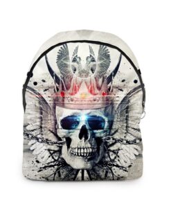 Skull Skeleton Backpacks School Bags Waterproof Student Laptop Backpack