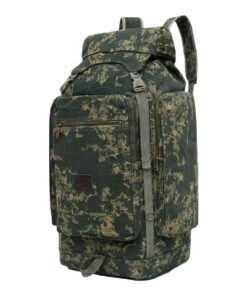 Skywalker Canvas Camping Bag, Backpack- 55Liter - Camouflage