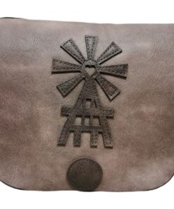 Skywalker Ladies Faux Crossbody Sling Bag - Grey