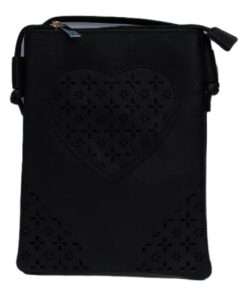 Skywalker Ladies  Faux Small Crossbody Sling Bag - Black