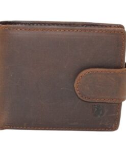 Skywalker - Men's Genuine Leather Bifold Wallet for 9 Cards - Dark Brown