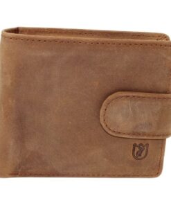 Skywalker - Men's Genuine Leather Bifold Wallet for 9 Cards - Light Brown