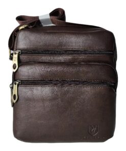 Skywalker Sling Bag Messenger Bag Crossbody - Dark Brown