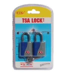 Skywalker TSA Padlock Set - 2 Padlocks in Set - Blue