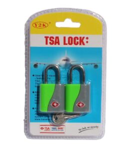 Skywalker TSA Padlock Set - 2 Padlocks in Set - Green