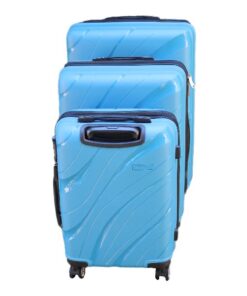 Skywalker Unbreakable Travel Luggage 3 Piece Suitcases - Blue