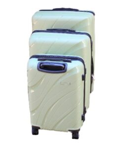 Skywalker Unbreakable Travel Luggage 3 Piece Suitcases - Green