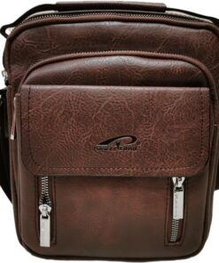 Skywalker Unisex Faux Leather Sling Bag - Brown