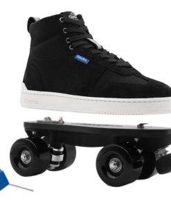 Slades Detachable Roller Skates - Black - UK 9.5