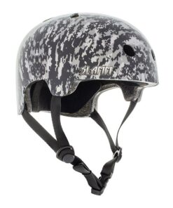 Slamm Grey Camo Logo Helmet - L