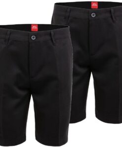 Slazenger Men's Golf Shorts - Black - 2 Pack (Parallel Import) - EU 34