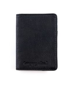 Sleek Flip Wallet - Black