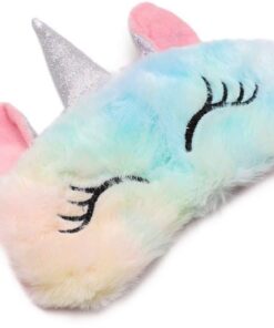 Sleep Mask - Unicorn - Pink ears