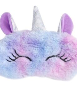 Sleep Mask - Unicorn - Purple Ears