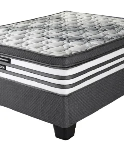 Sleepmasters Aden 152cm (Queen) Plush Bed Set Standard Length