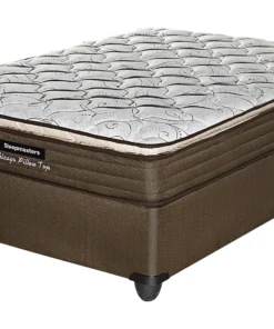 Sleepmasters Chicago 137cm (Double) Medium Base Set Standard Length