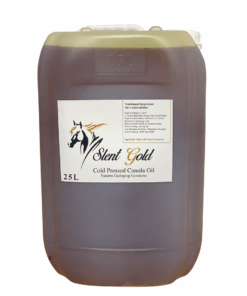 Slent Gold Equistrian Coldpressed Unrefined Extra Virgin Canola Oil 25L