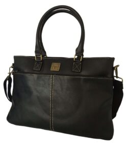 Slim Executive Laptop Bag - Cotton Road - Black