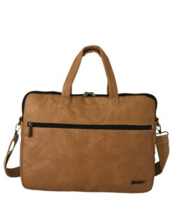 Slim Laptop Bag - Unisex - Khaki