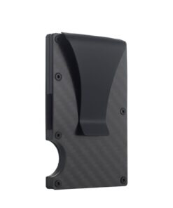 Slim RFID Blocking Wallet Men Credit Card Holder with Money Clip