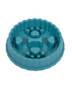 Slow Feeder Dog Bowl For Medium/Larger Dogs - Light Blue