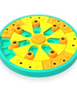 Slow Feeding Dog Enrichment Puzzle with Squeaky Centre