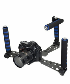 SLR Photography Camera Shoulder Handheld Stabilizer â Record Videos - Black, Blue