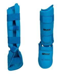 SMAI WKF Shin Insteps Blue - S