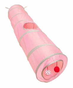 Small Dog/Cat Tunnel Toy - Pink