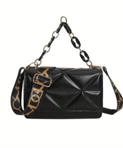 Small Elegant Bag Women Everyday Crossbody Ladies Bags - Black