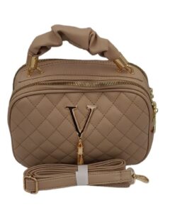 Small Everyday Crossbody Shoulder Handbags for Women Ladies Bags - Khakhi