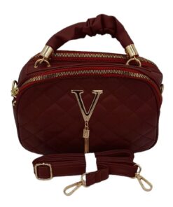 Small Everyday Crossbody Shoulder Handbags for Women Ladies Bags - Maroon