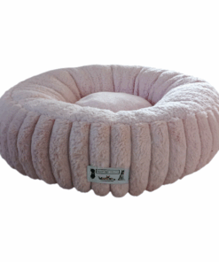 Small Pet Bed - Dog or Cat Donut Crumple Bed