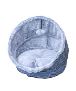 Small Pet Dog And Cat Kennel Pet Mat Pet Bed - Grey - Blue
