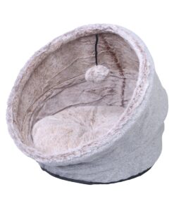 Small Pet Dog And Cat Kennel Pet Mat Pet Bed - Grey - Grey