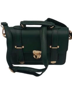 Small Satchel Crossbody Shoulder Handbags for Women with Adjustable Strap - Green