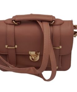 Small Satchel Crossbody Shoulder Handbags for Women with Adjustable Strap - Pink