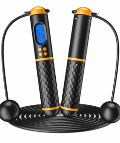 Smart Jump Rope, Fitness Skipping Rope with Weight/Lap/Time/Calorie Record