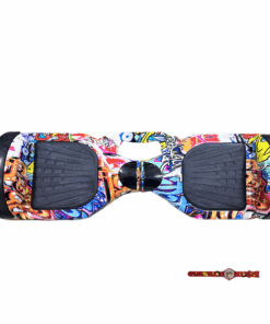 Smart Scooter Suspended Balance Car with Speaker6.5 Inch - Red