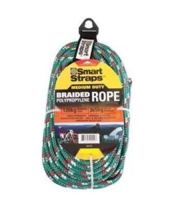 Smart Straps - 8mm x 15m Polypropylene Saxon Rope - Yellow