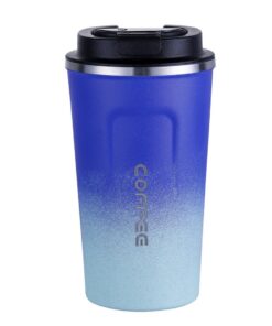 Smart Thermos Travel Mug - Ombre Blue
