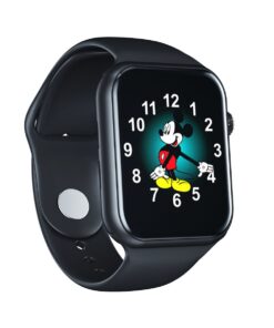 Smart Watch Real-time Temp, Heart Rate Monitor Tracker Fitness Watch Z18 - Black